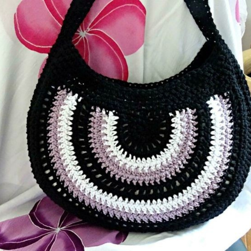 Boho round bag - Picture 2 of 10